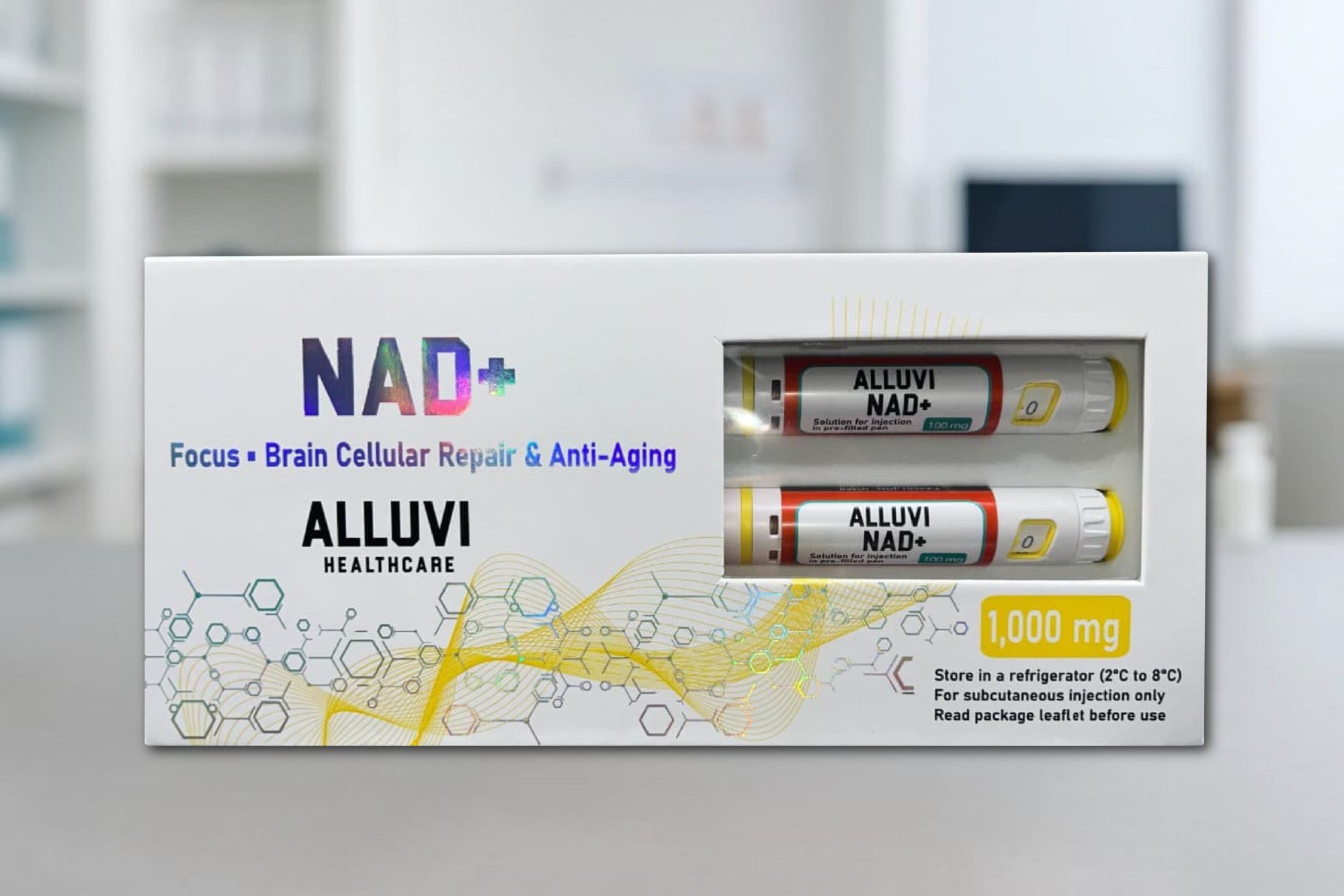 NAD+ 1000mg anti-aging UK Europe USA — RetatrutidUK